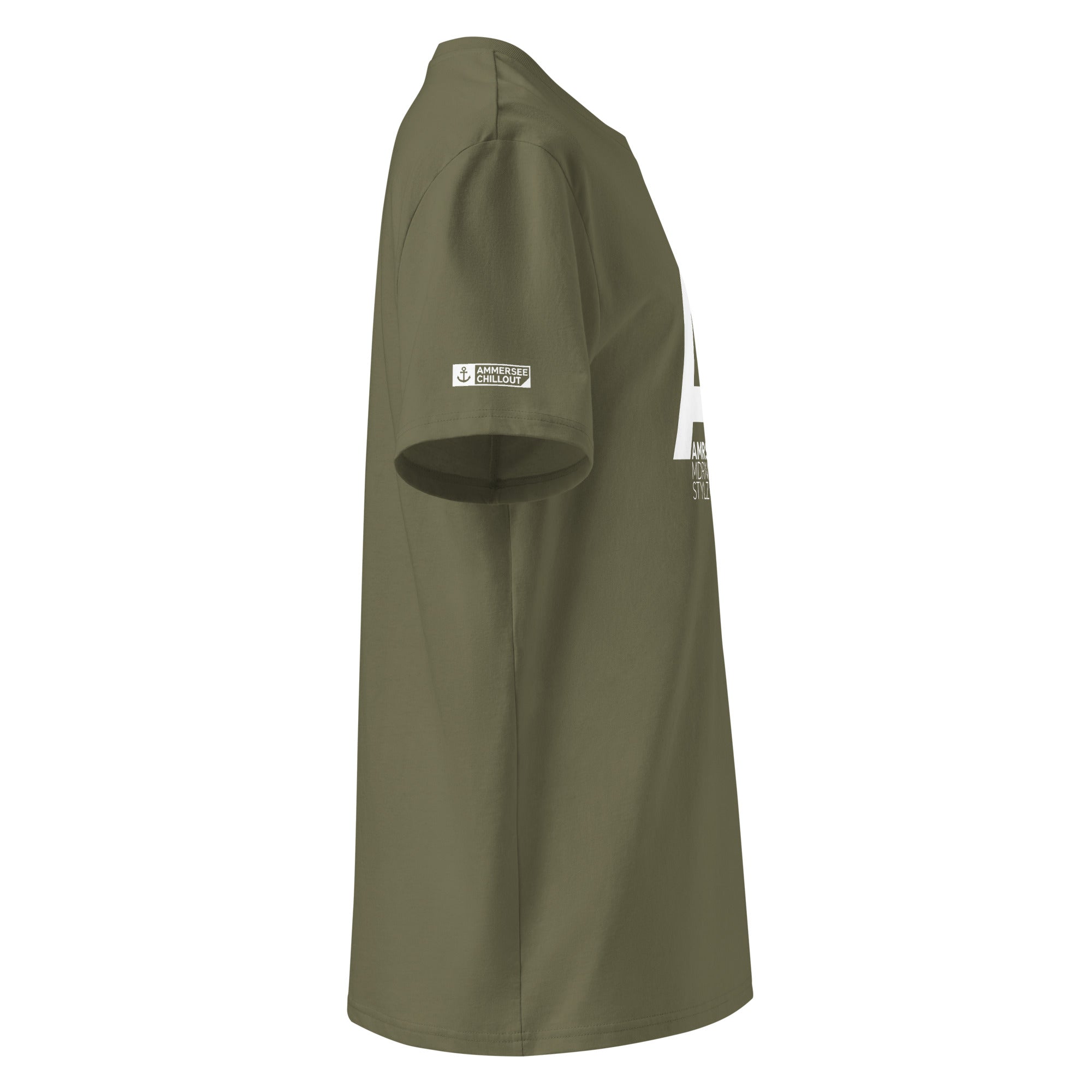 Modern Styles T-Shirt Unisex "Big A" – inspiriert vom Ammersee, Schondorf am Ammersee, Herrsching, Dießen am Ammersee, Utting