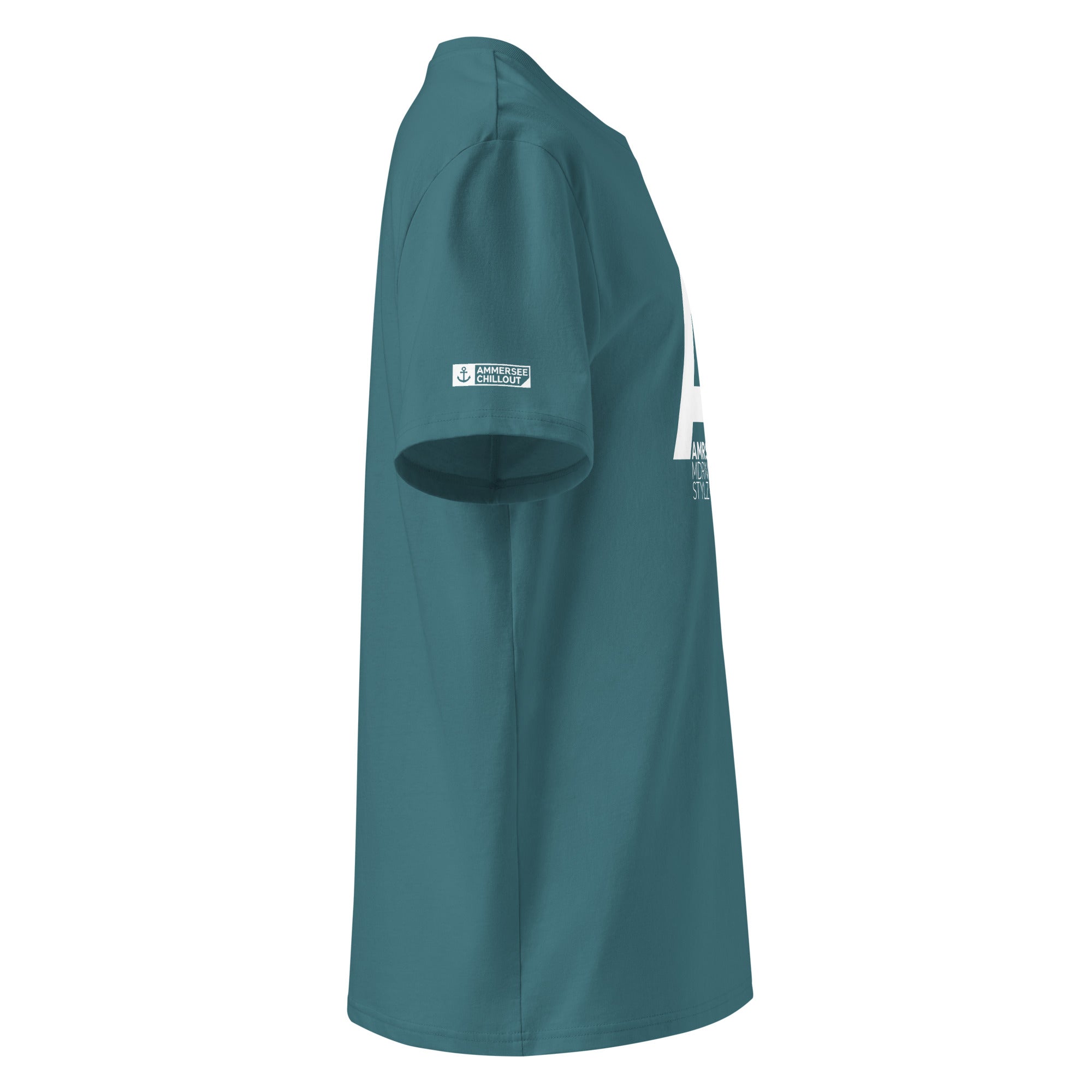 Modern Styles T-Shirt Unisex "Big A" – inspiriert vom Ammersee, Schondorf am Ammersee, Herrsching, Dießen am Ammersee, Utting