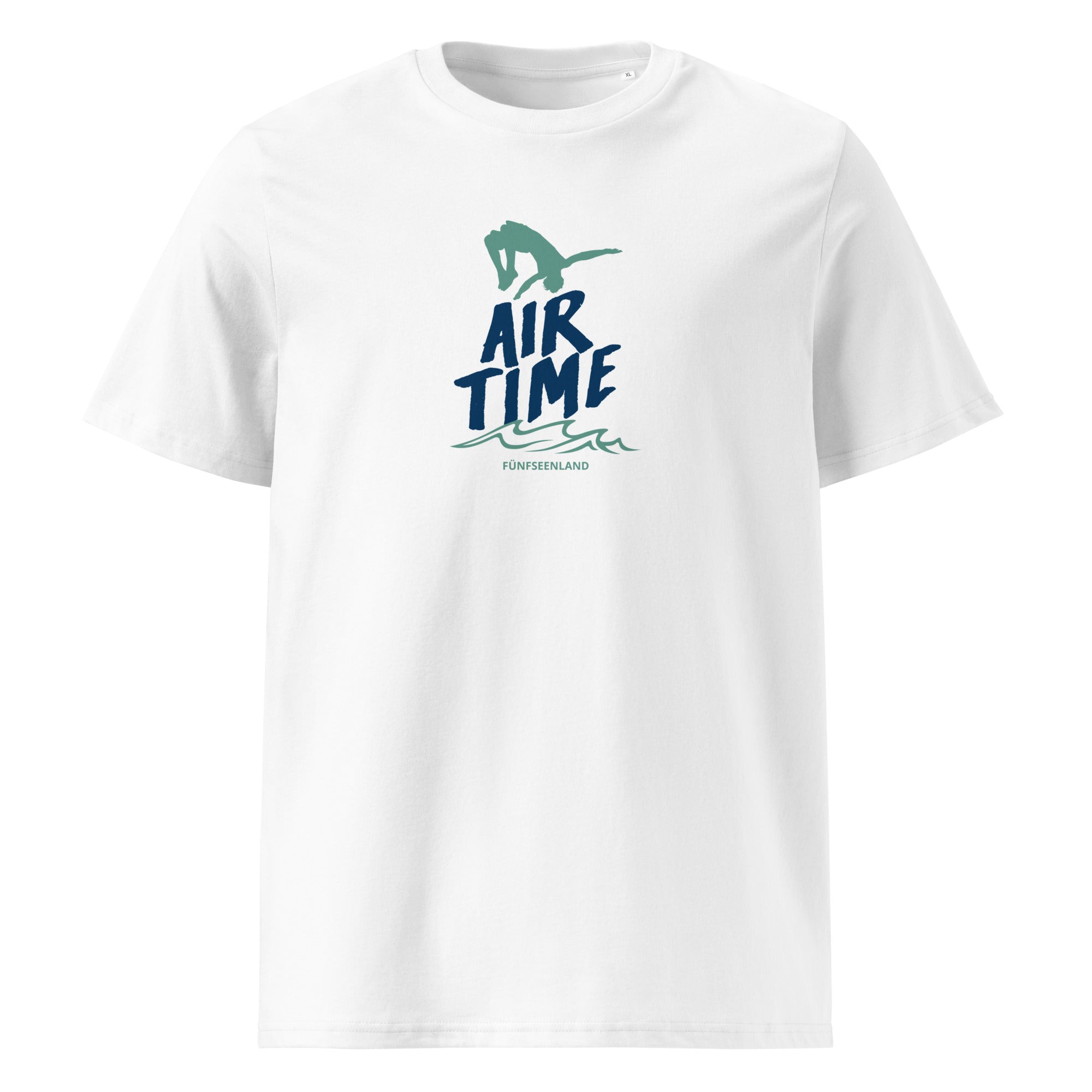 Air Time T-Shirt Unisex, inspiriert vom Ammersee, Starnberger See, Wörthsee, Pilsensee, Weßlinger See im Fünfseenland