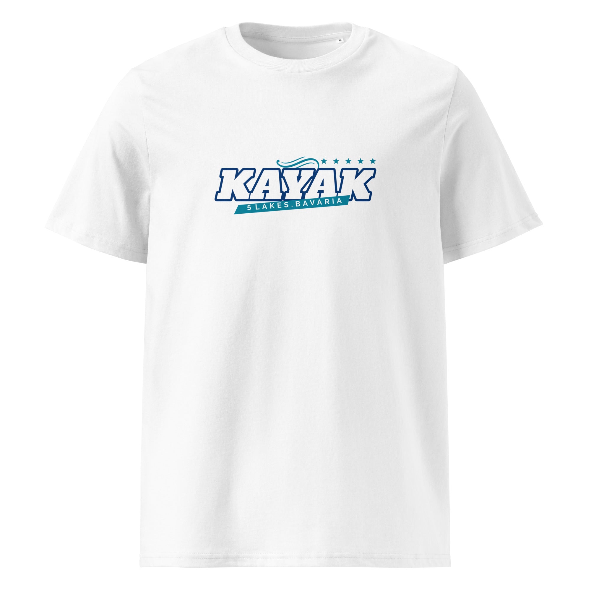Kayak T-Shirt Unisex – Kayaking, inspiriert vom Kayak fahren am Ammersee, Kayaking am Starnberger See, Wörthsee & Pilsensee