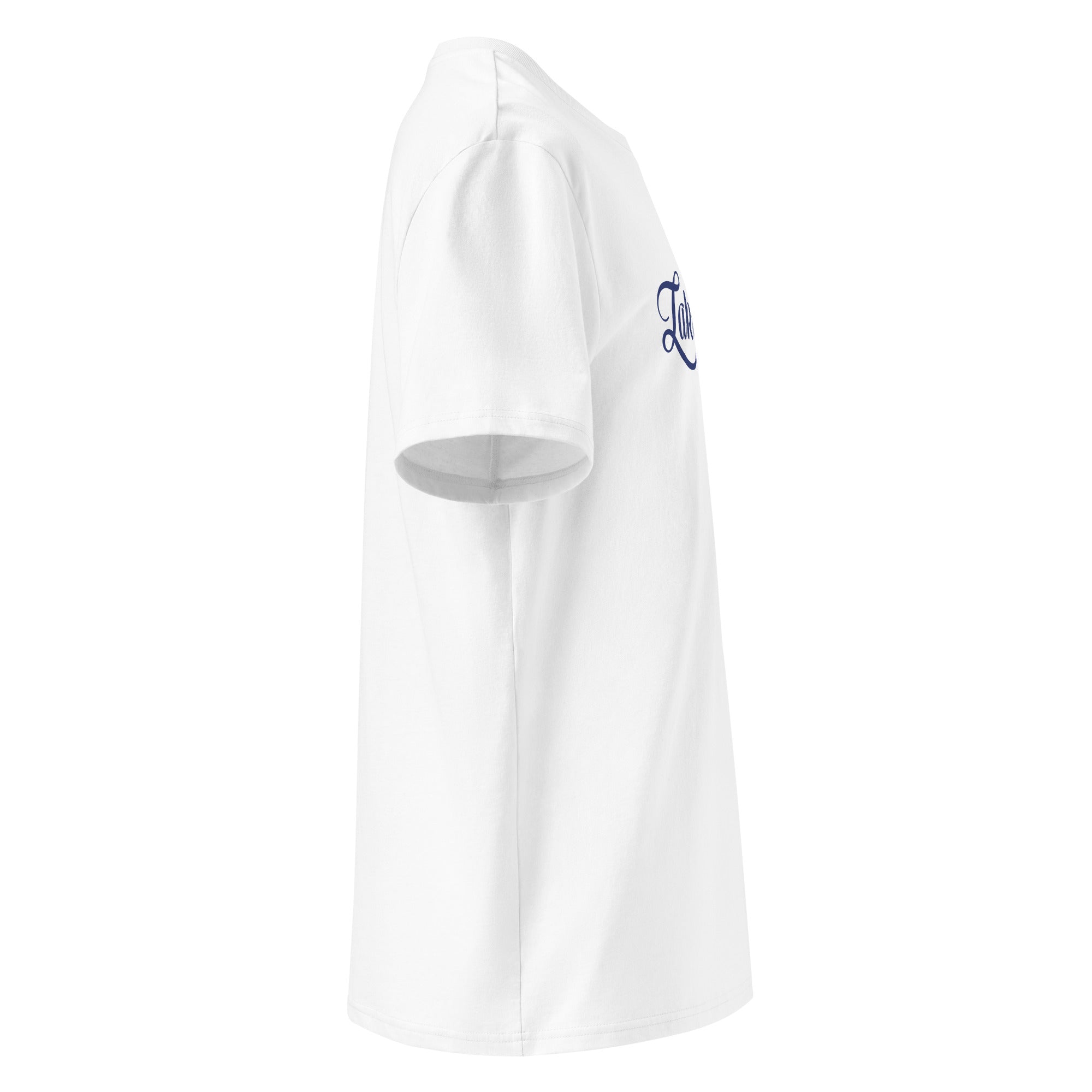 Lake United T-Shirt Unisex – inspiriert vom Ammersee, Starnberger See, Wörthsee, Pilsensee, Wesslinger See & Fünfseenland.