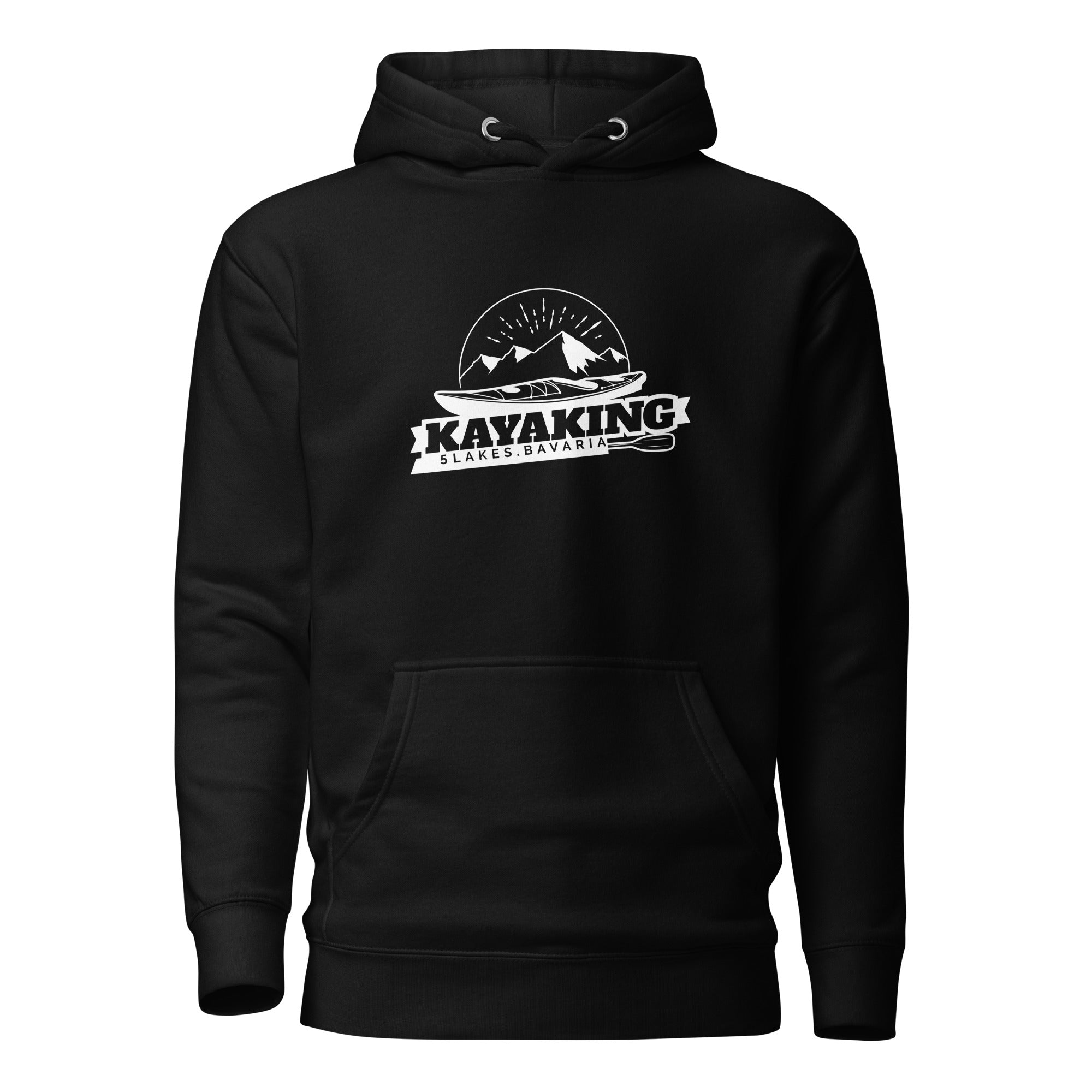 Kayak Hoodie Unisex – Kayaking Kapuzenpullover inspiriert vom Kayaking am Ammersee, Starnberger See, Wörthsee, Pilsensee