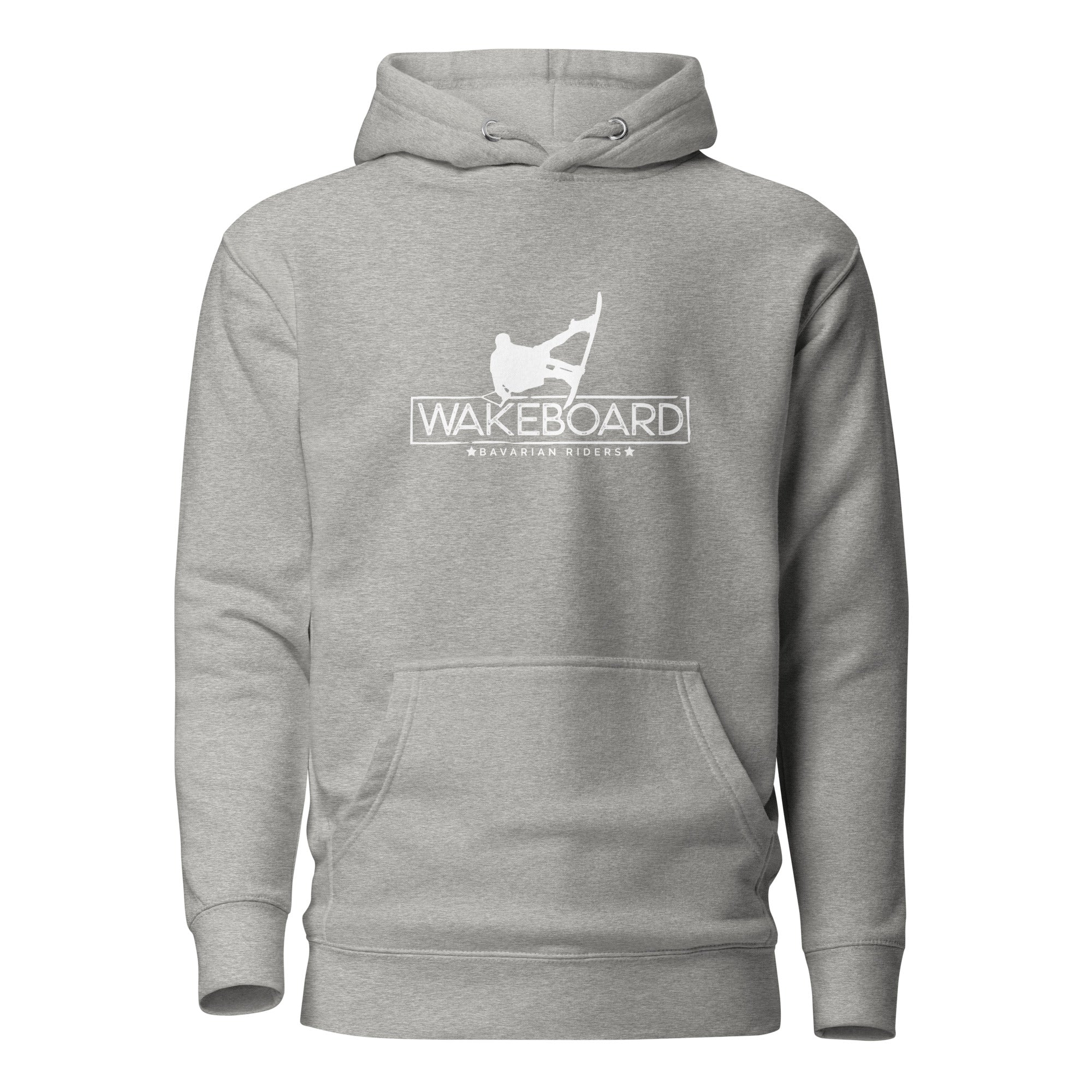 Wakeboarden Hoodie Unisex – Wakeboard inspiriert vom Wakeboard am Ammersee, Starnberger See, Wörthsee, Pilsensee