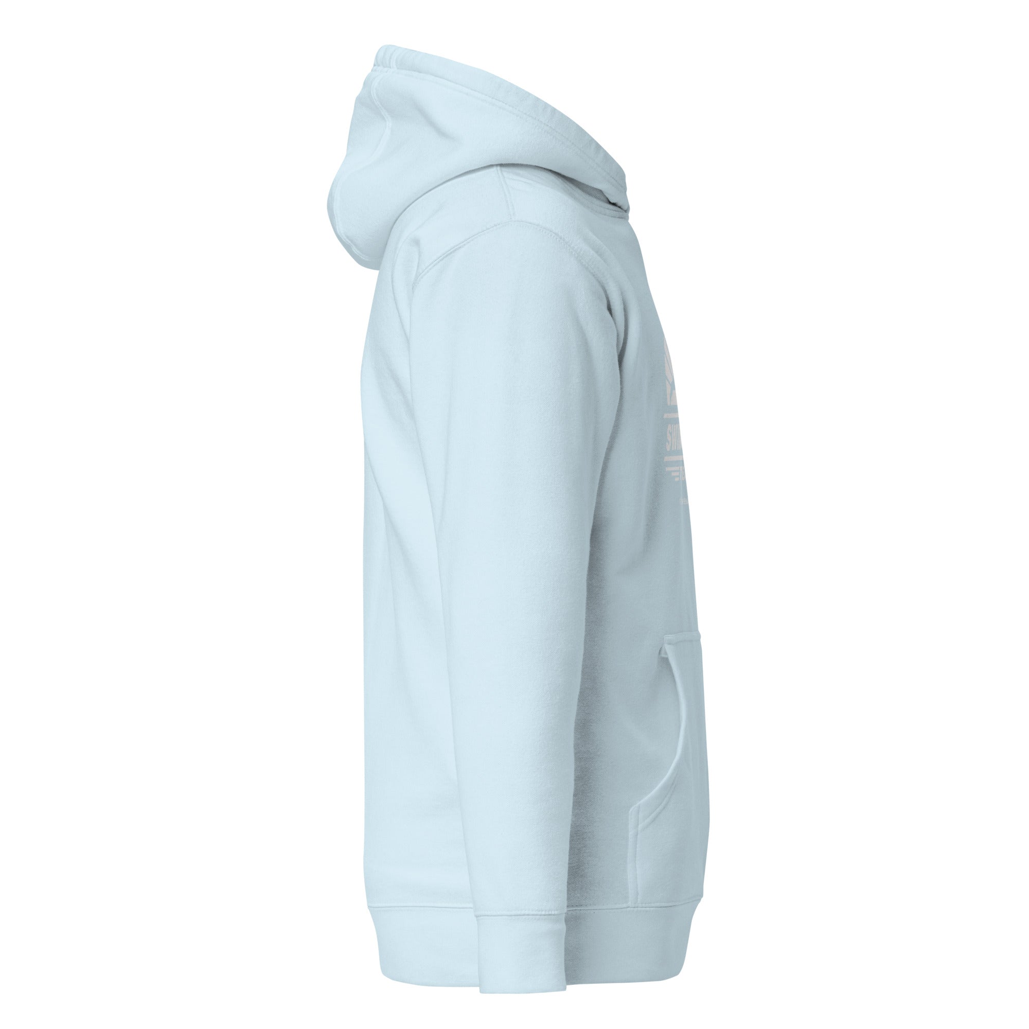 Schwimmen Hoodie Unisex – Schwimmsport Kapuzenpullover, inspiriert vom Schwimmen im Ammersee, Starnberger See, Wörthsee