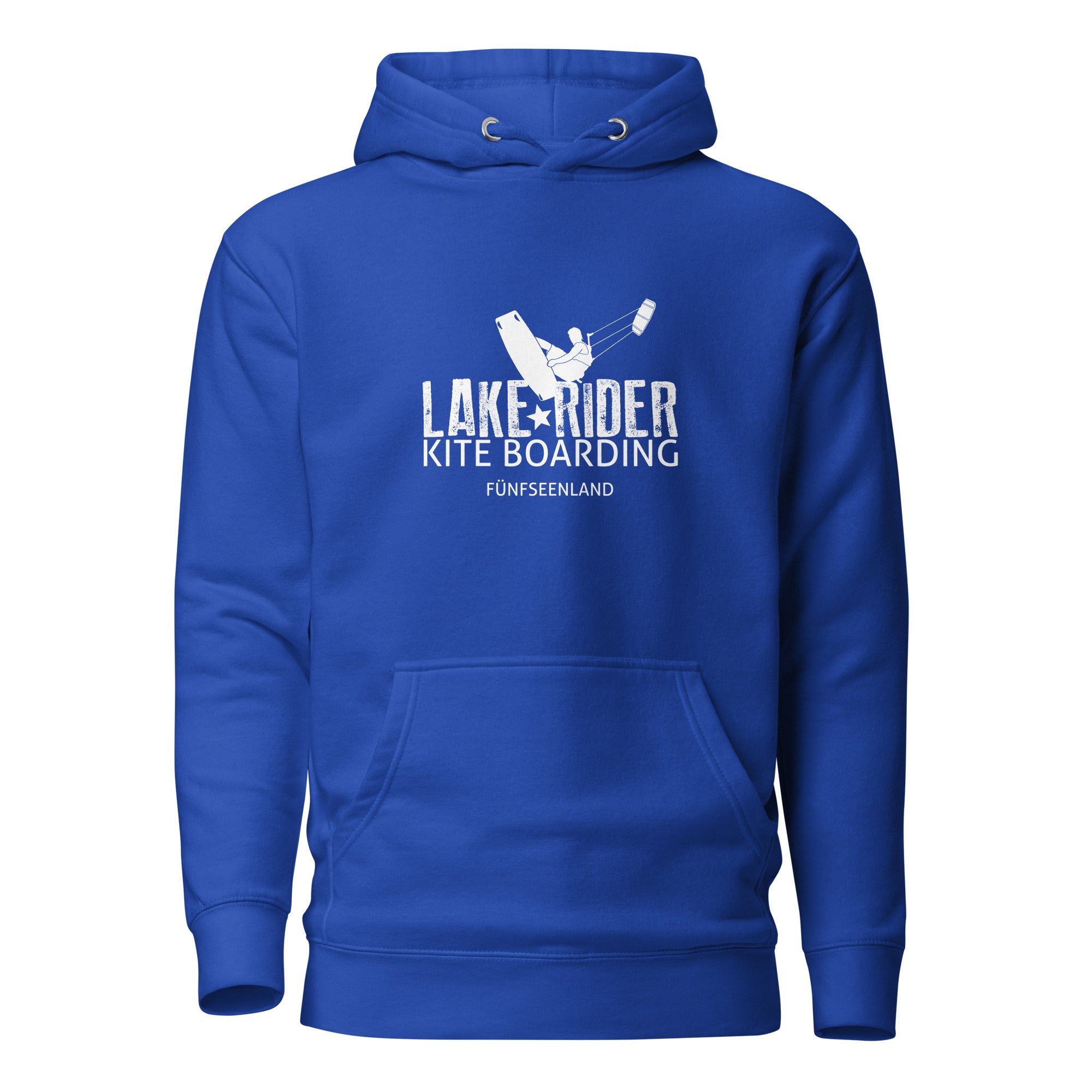 Kitesurfen Hoodie Unisex – Kite Boarding inspiriert vom Kite & Kite Boarden am Ammersee, Starnberger See, Wörthsee, Pilsensee