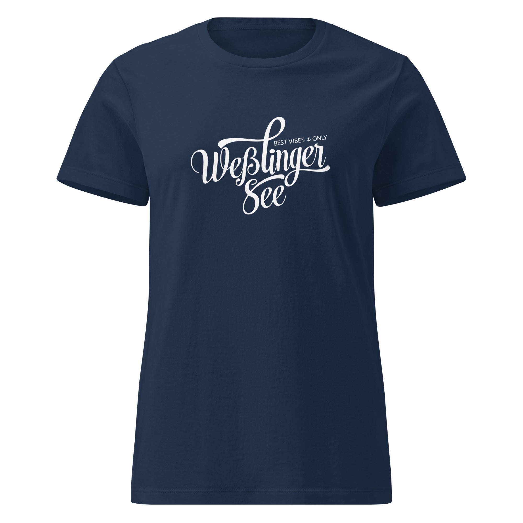 Weßlinger See T-Shirt Damen (Wesslinger See) inspiriert vom Lebensgefühl am Weßlinger See und Weßling im Fünfseenland.