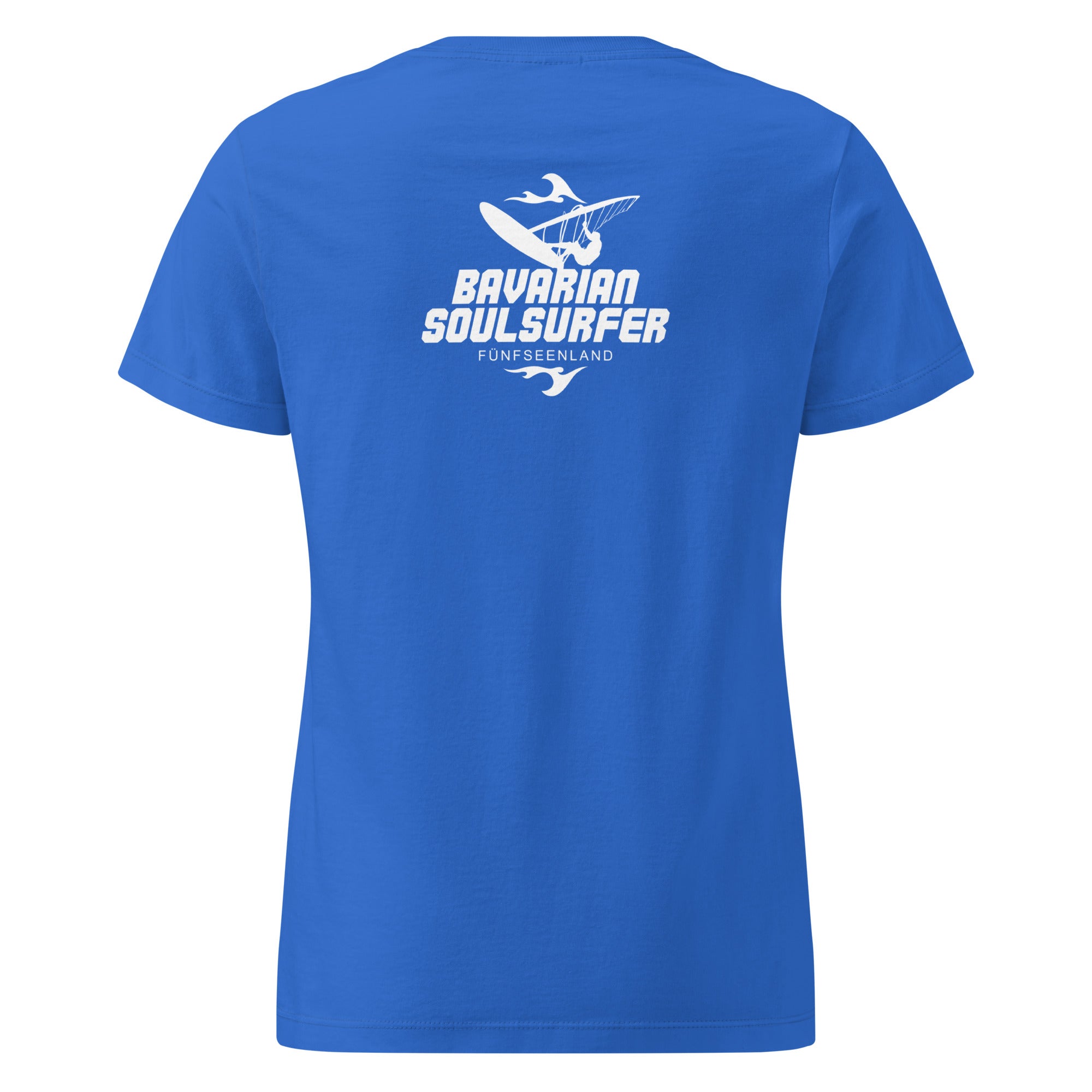 Windsurfen T-Shirt Damen, Windsurfen Shirt inspiriert vom Windsurfen am Ammersee, Windsurfen am Starnberger See & Wörthsee