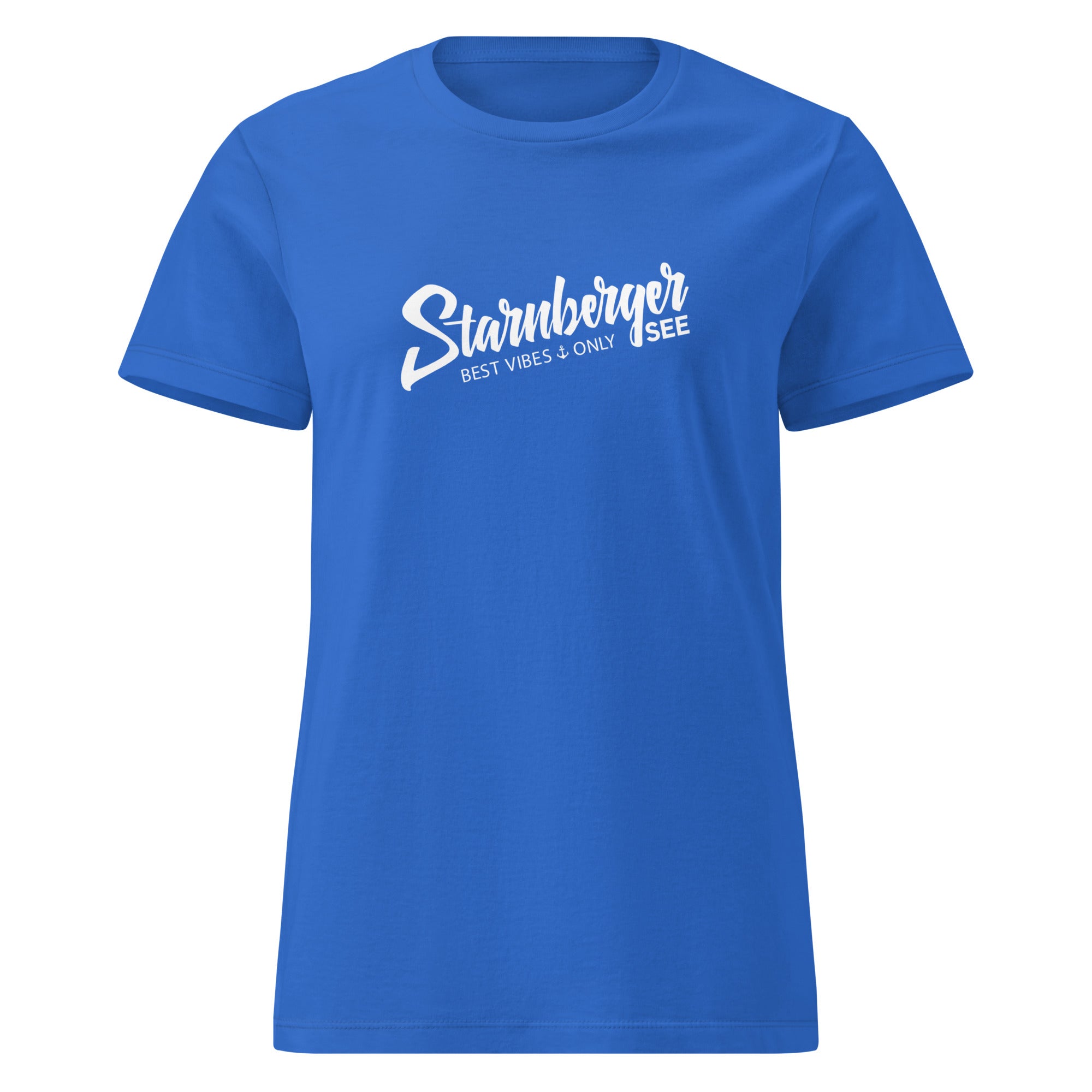 Starnberger See T-Shirt – Best Vibes Only – inspiriert vom Starnberg und dem Lebensgefühl am Starnberger See im Fünfseenland.