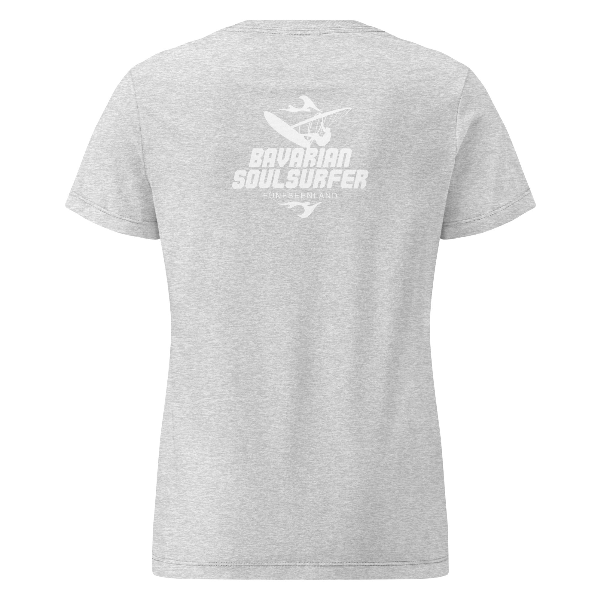 Windsurfen T-Shirt Damen, Windsurfen Shirt inspiriert vom Windsurfen am Ammersee, Windsurfen am Starnberger See & Wörthsee