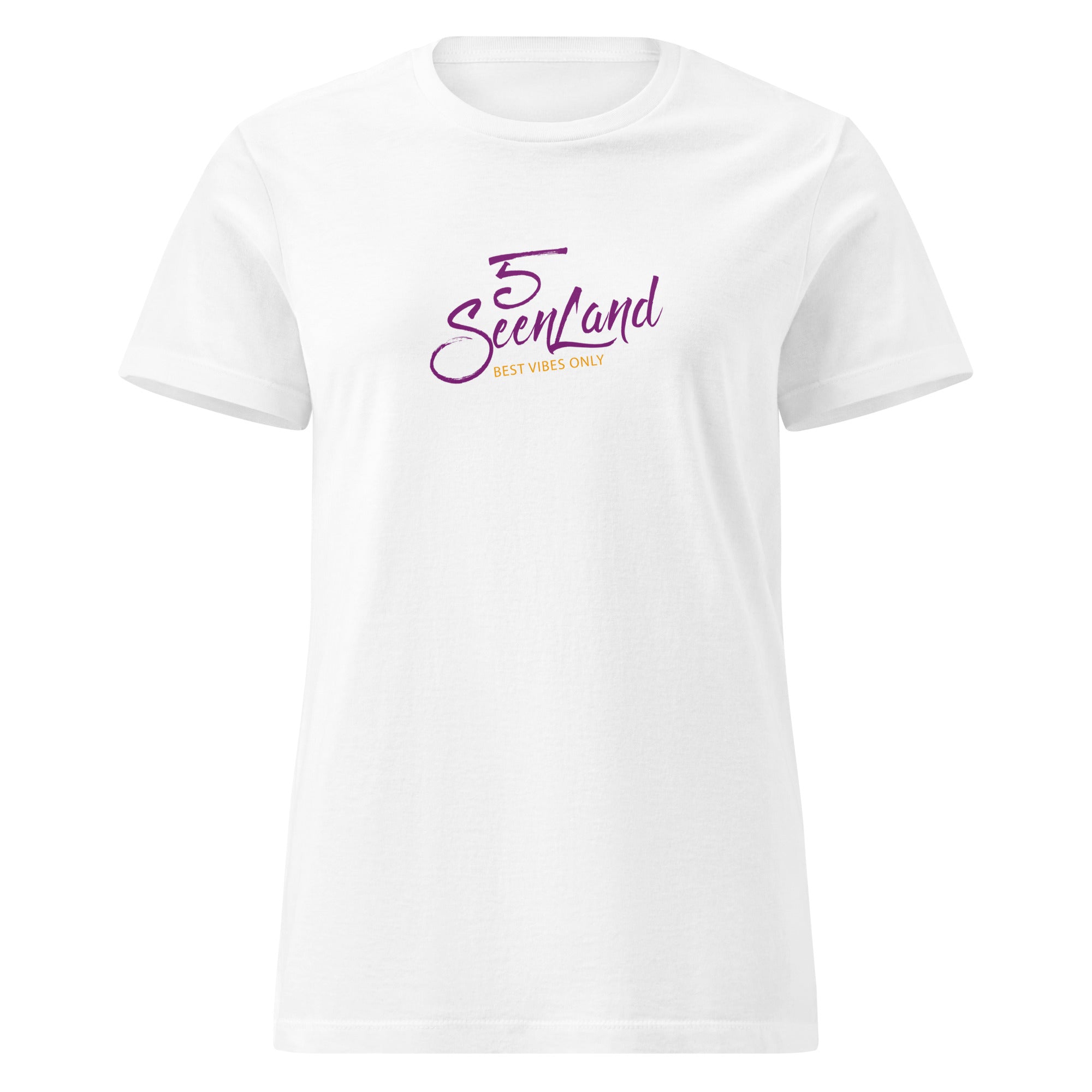 Fünfseenland T-Shirt Damen – 5 Seenland inspiriert von den Seen Ammersee, Starnberger See, Wörthsee, Pilsensee, Weßlinger See