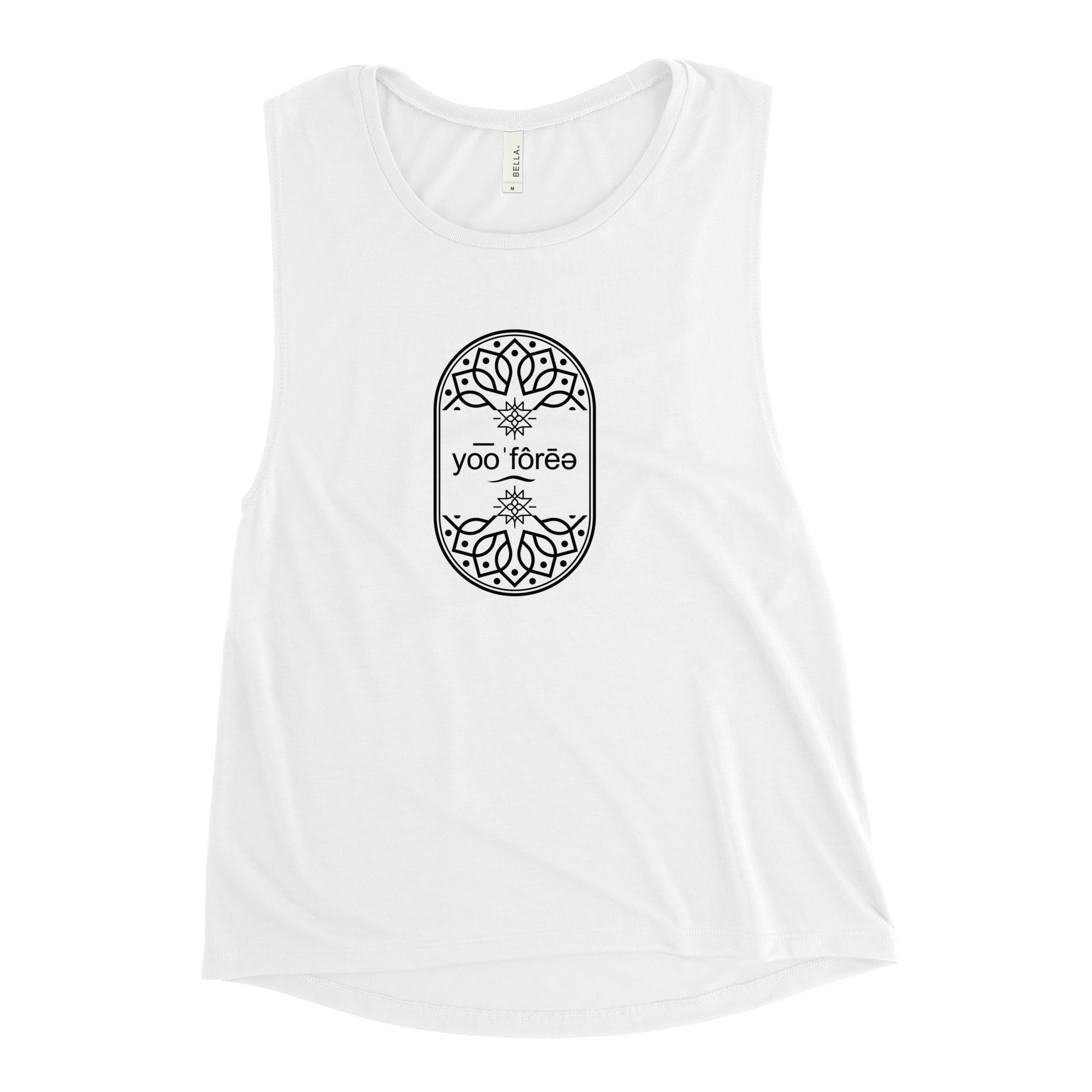 Yoga Tank-Top Damen – Euphoria inspiriert vom Yoga am Ammersee, Yoag am Starnberger See, Yoga am Wörthsee & Yoga am Pilsensee